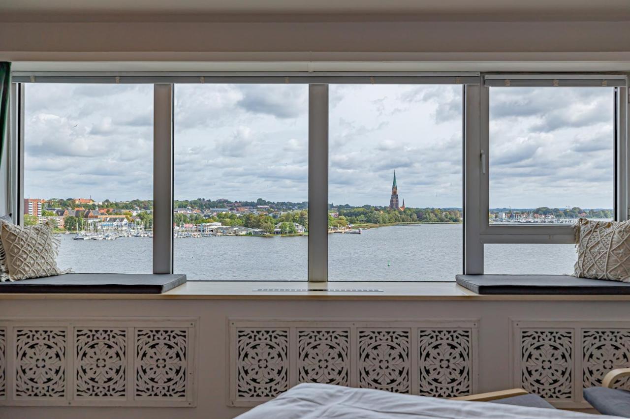 Ferienwohnung Horizon Schleswig Buitenkant foto